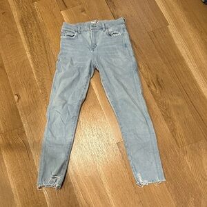 Agolde Light Blue Skinny Jeans